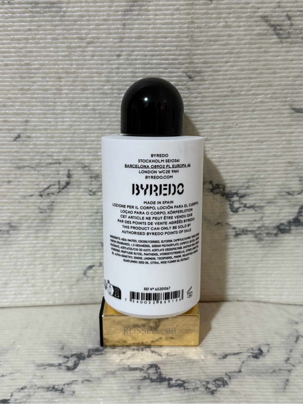 Byredo Blanche Body Lotion (with separate pump) - Picture 4 of 8